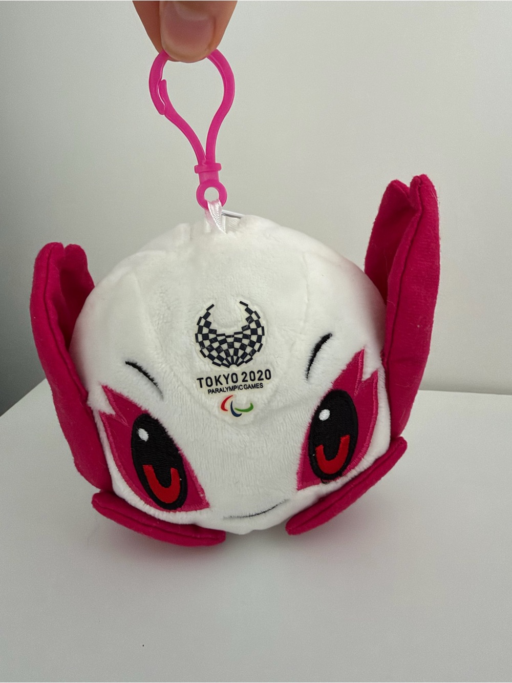 Tokyo 2020 Paralympic Someity Mascot Plush Keychain